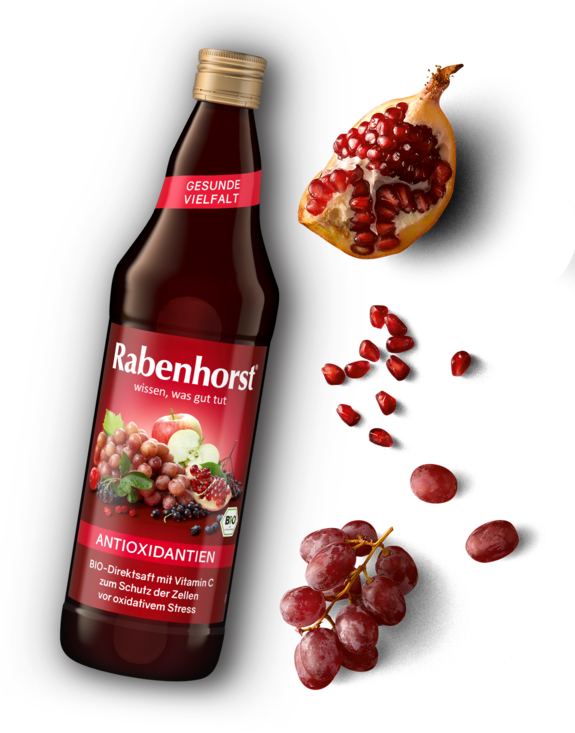 Flasche Antioxidantien Saft von Rabenhorst