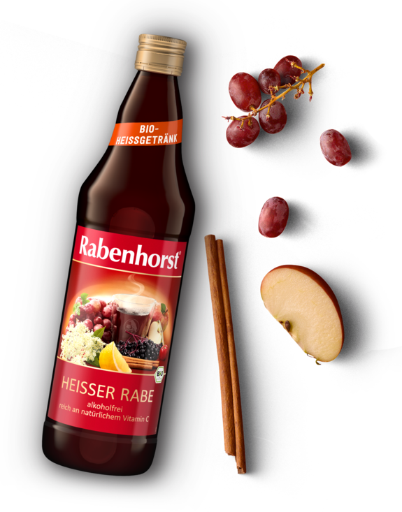 Flasche Heißer Rabe alkoholfrei von Rabenhorst